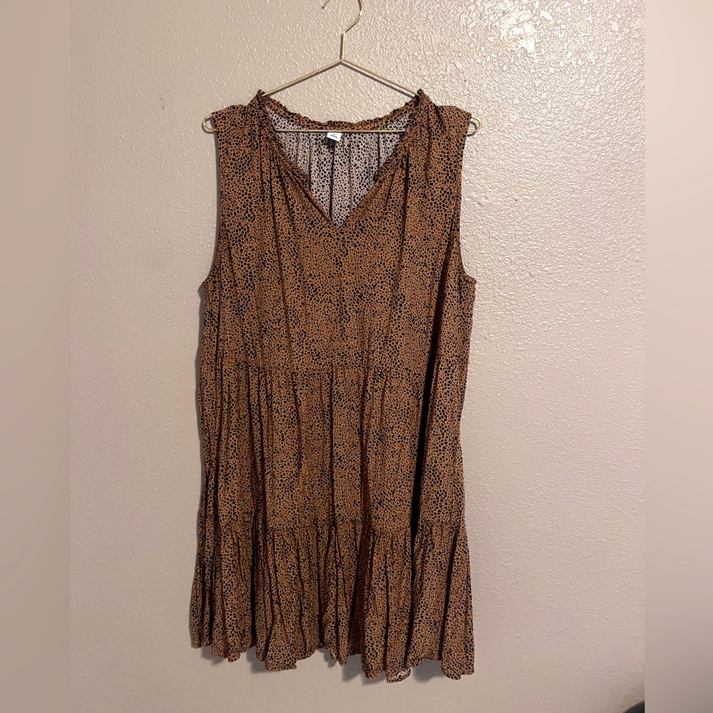 Old navy leopard dress